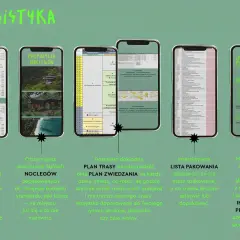 Aplikacja mobilna z planem podróży, propozycjami noclegów i informacjami praktycznymi. Odkryj Orawę z logistyką z głowy!