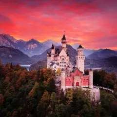 Najpiękniejszy zamek w Niemczech: Zamek Neuschwanstein, który zachwyca
