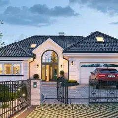 Styl dworkowy dom dworek - elegancja i nowoczesność w architekturze
