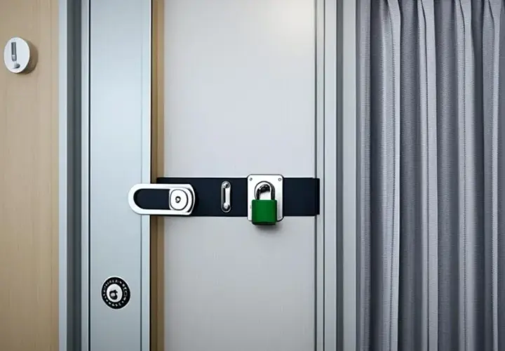 Jak zamknąć drzwi w hotelu na kartę od środka, aby czuć się bezpiecznie