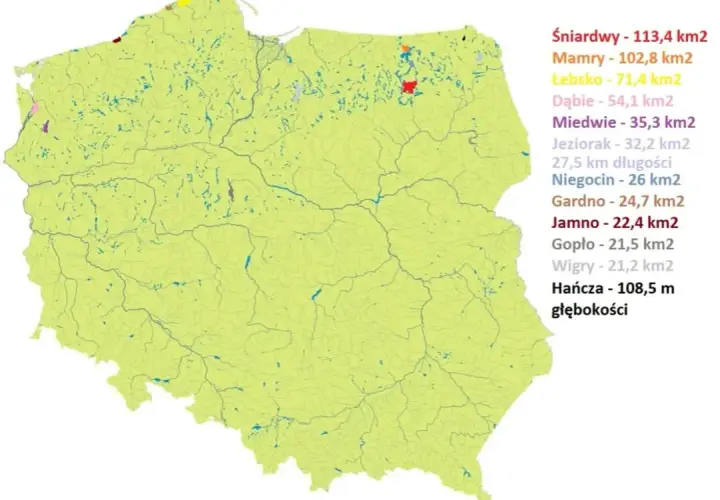 Największe jeziora nadbałtyckie w Polsce – ich tajemnice i piękno