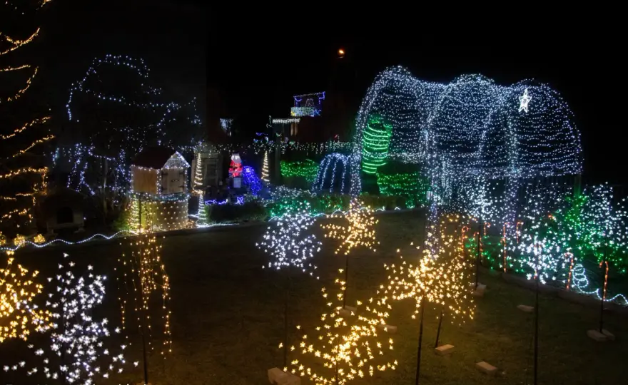 Popowo Lubuskie - wieś z iluminacjami. Czy warto jechać?