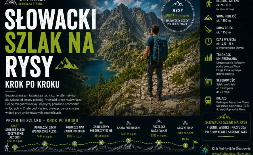 Rysy od Słowacji - szlak bez mitów. Jak wejść bezpiecznie?