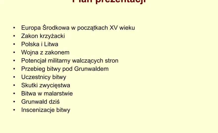 Bitwa pod Grunwaldem - przebieg, skutki i miejsce pamięci