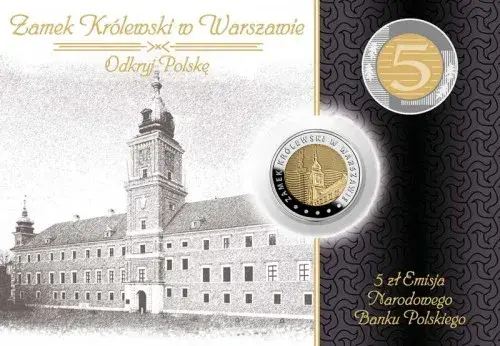 Zamek królewski w Warszawie 5 zł - historia, wartość i gdzie kupić